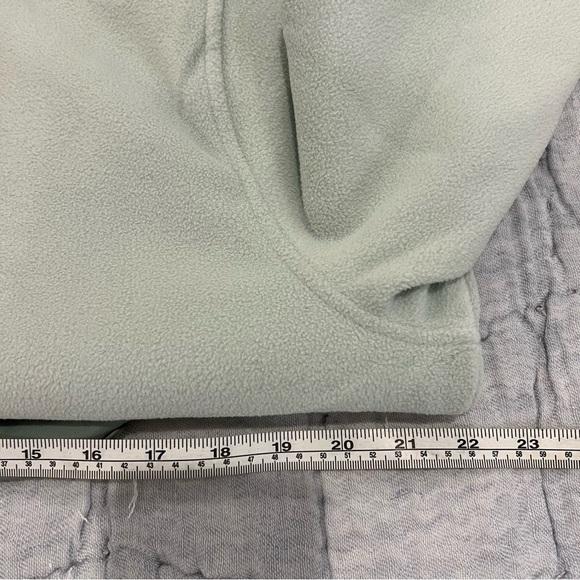 Eddie Bauer Fleece Pullover Womens 1/4 Zip Medium 10-12 Green Gorpcore Outdoor - Picture 11 of 12